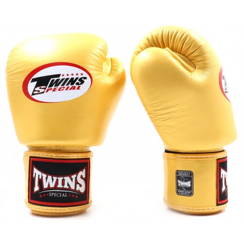 Боксерские перчатки Twins Special (BGVL-3 gold).